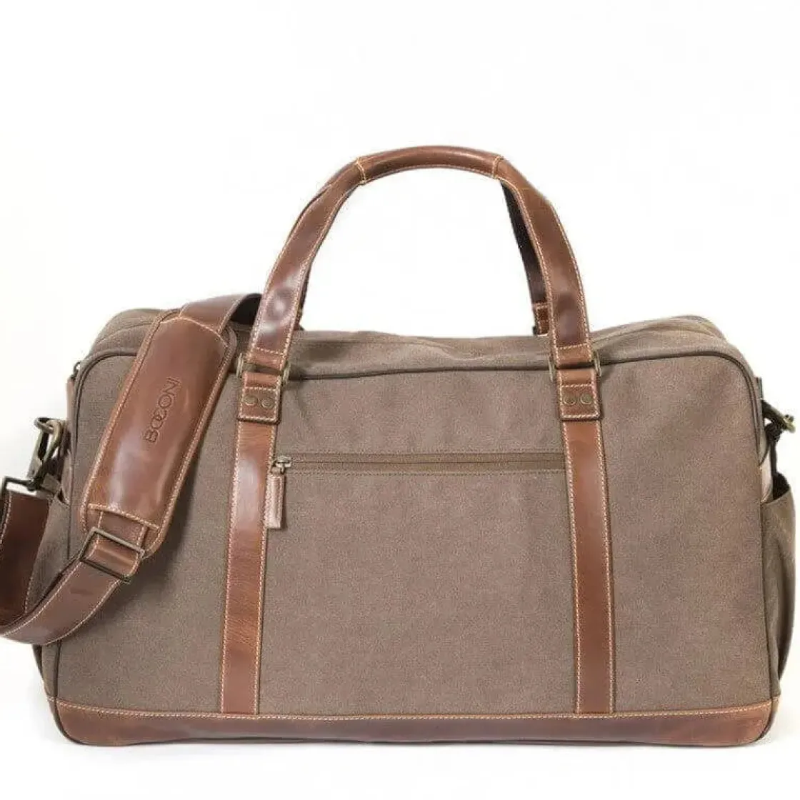 Online Boconi Bryant LTE Getaway Duffel Antique Mahogany w/ Heather Brown