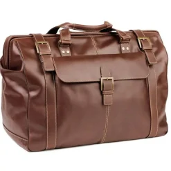 Outlet Boconi Bryant Safari Bag Antiqued Mahogany