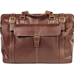 Outlet Boconi Bryant Safari Bag Antiqued Mahogany