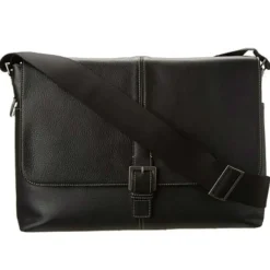 Clearance Boconi Tyler Tumbled Single Buckle Messenger