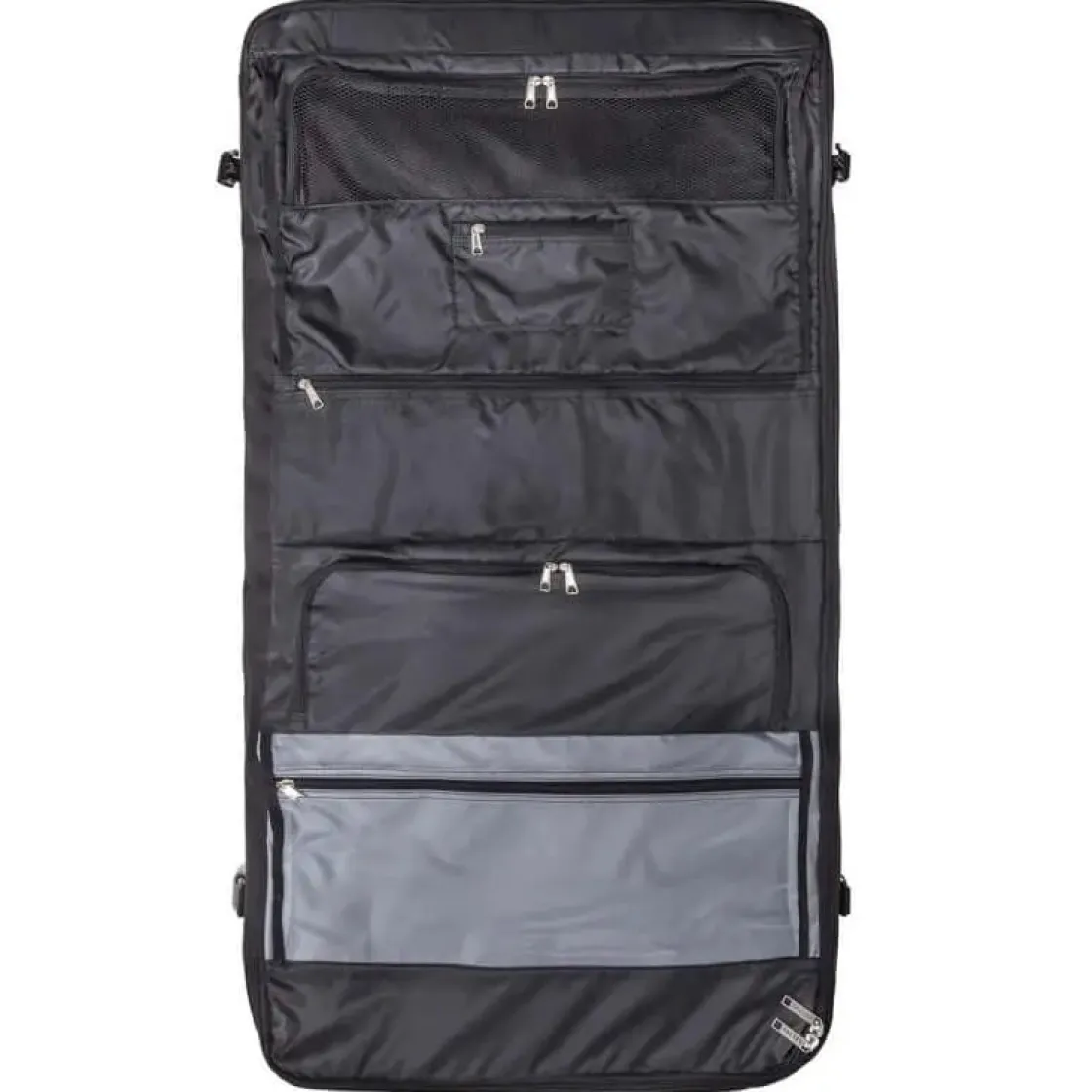 New Delsey Paris Delsey 45" Deluxe Garment Bag Black