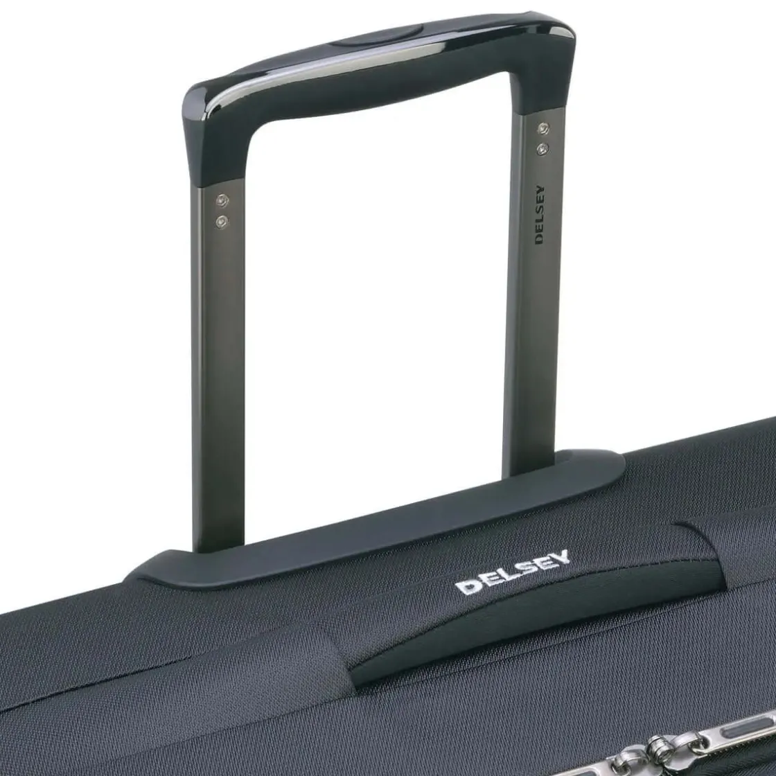 Best Delsey Paris Delsey Sky Max 19" International Carry-On Spinner Black