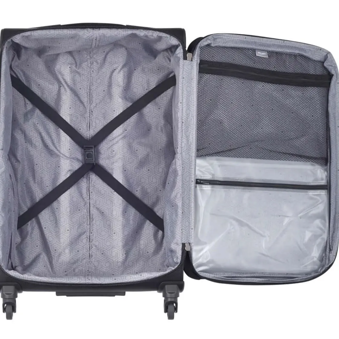 Best Delsey Paris Delsey Sky Max 19" International Carry-On Spinner Black
