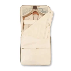 Hot Hartmann Tweed Spinner Garment Bag Natural Tweed