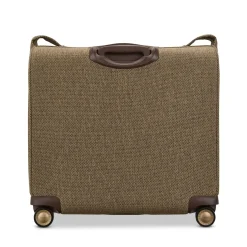 Hot Hartmann Tweed Spinner Garment Bag Natural Tweed