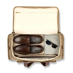 Online Hartmann Tweed Travel Duffel Bag Natural Tweed