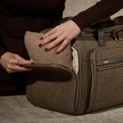Online Hartmann Tweed Travel Duffel Bag Natural Tweed