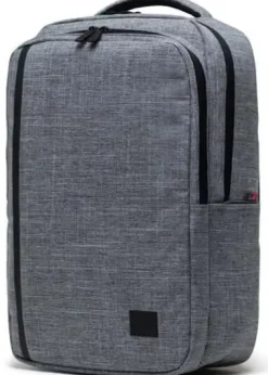 Discount Herschel Travel Daypack Raven Crosshatch