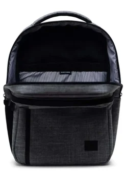 Discount Herschel Travel Daypack Raven Crosshatch