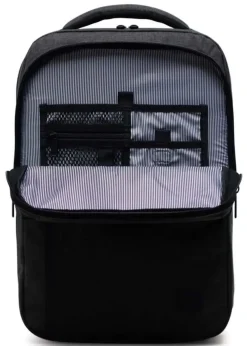 Discount Herschel Travel Daypack Raven Crosshatch