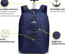 Outlet High Sierra Freewheel Pro Rolling Laptop Backpack