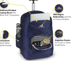 Outlet High Sierra Freewheel Pro Rolling Laptop Backpack