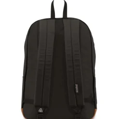 New Jansport Baughman Backpack Black Canvas