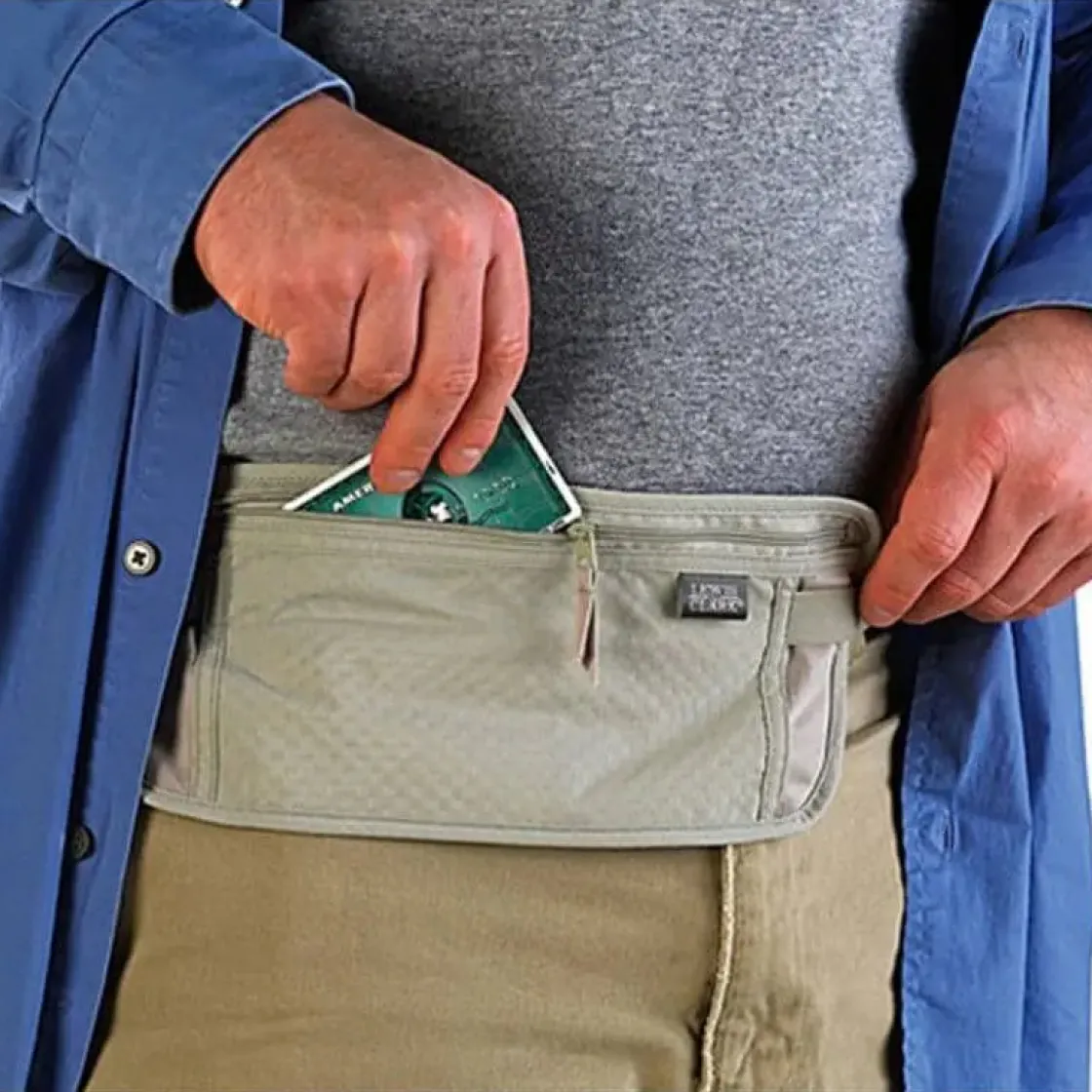 Online Lewis N Clark Lewis N. Clark RFID Waist Stash Black
