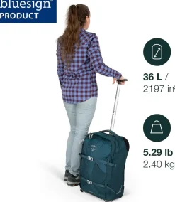 Clearance Osprey Packs Osprey Fairview Wheeled Travel Pack 36