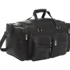 Best Piel Leather Carry-on Duffel Bag with Pockets