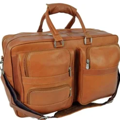 Outlet Piel Leather Complete Carry-all Bag