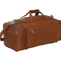 New Piel Leather Large Duffel Bag