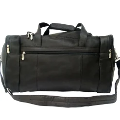 Clearance Piel Leather Travel Duffle with Side Pocket