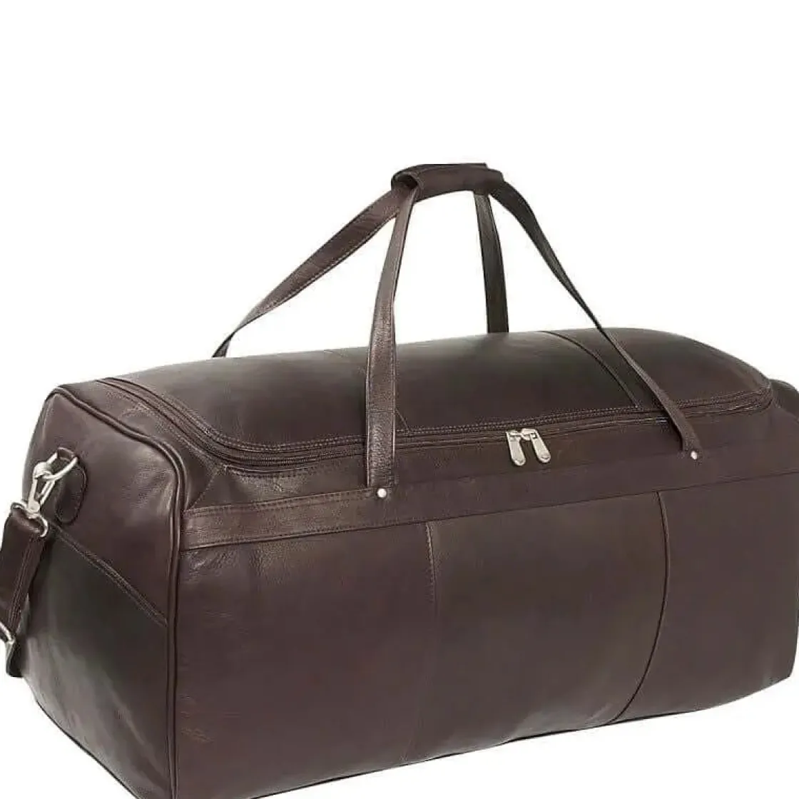 Sale Piel Leather Traveler's Select Large Duffel Bag