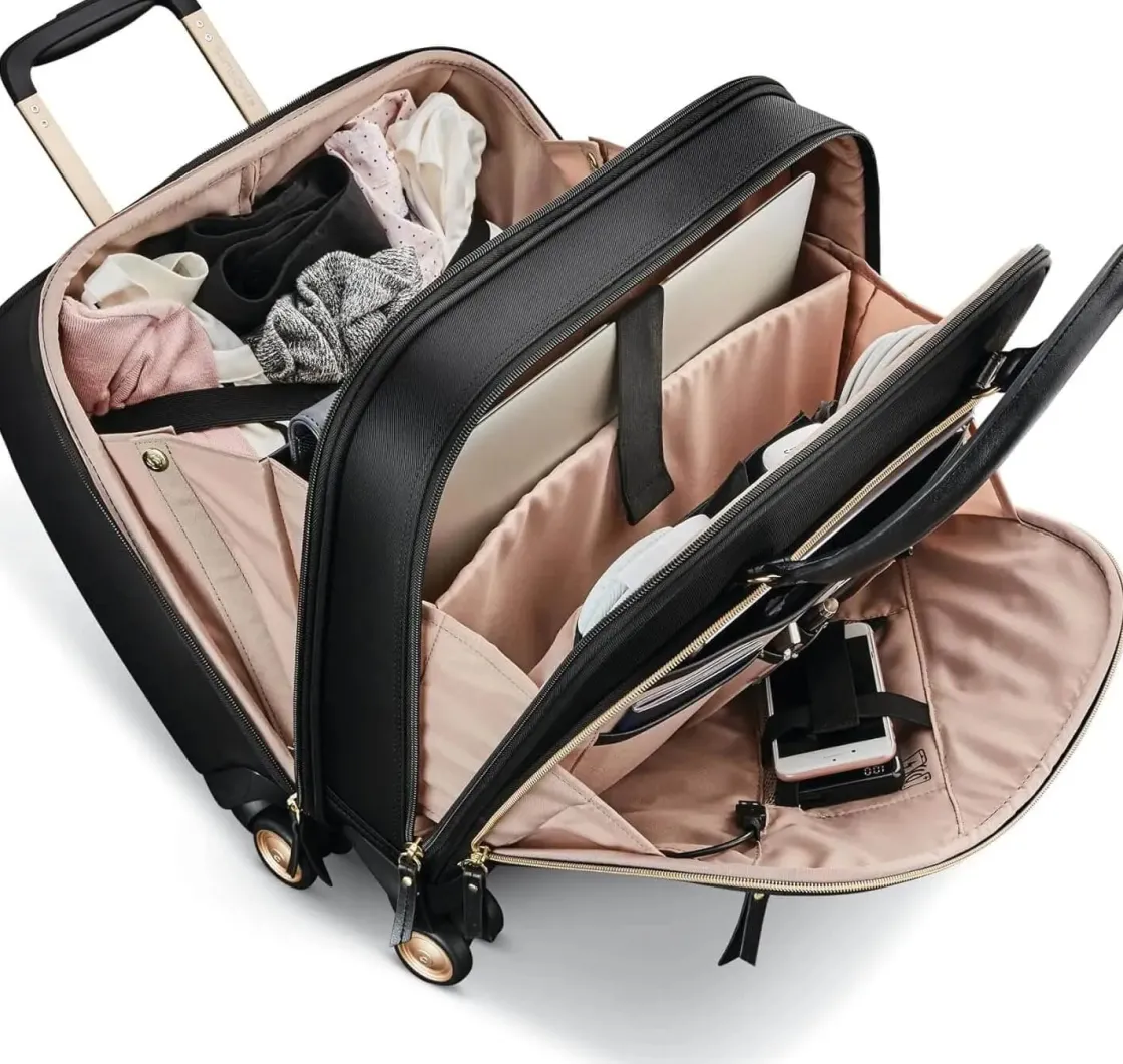 Clearance Samsonite Mobile Solution Spinner Mobile Office Black