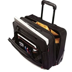 Sale Samsonite Pro 4 DLX 2 Gusset Mobile Office Black