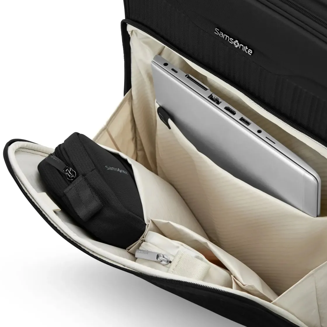 Discount Samsonite Silhouette 18 Softside Global Carry-On Spinner Black