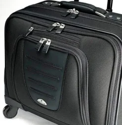 Fashion Samsonite Spinner Mobile Office Computer case Black