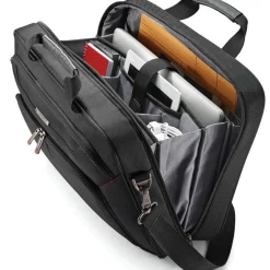 Fashion Samsonite Xenon 3.0 Techlocker Briefcase Black