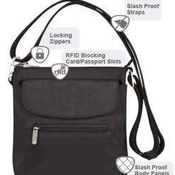 Discount Travelon Anti-Theft Classic Mini Shoulder Bag