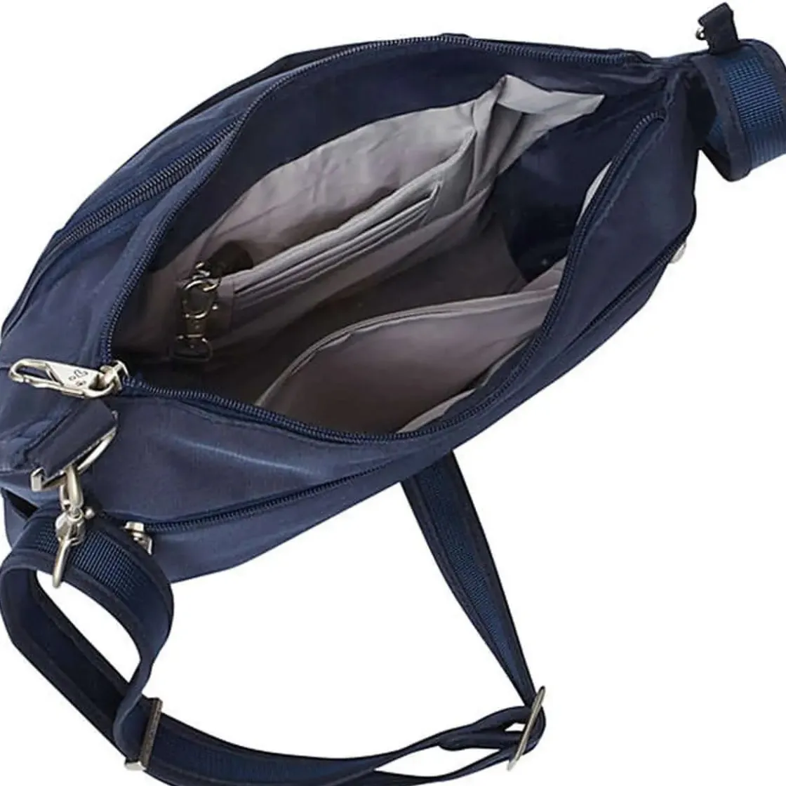 Clearance Travelon Anti-Theft Classic Crossbody Bucket Bag