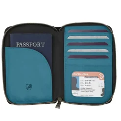 Outlet Travelon RFID Signature Passport Wallet