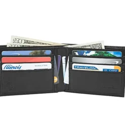 Clearance Travelon Safe ID Billfold Wallet Black