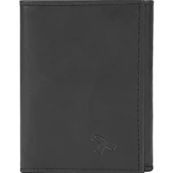 New Travelon Safe ID Trifold Wallet Black