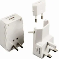 Sale Travelon Universal 3-in-1 Converter Adapter USB